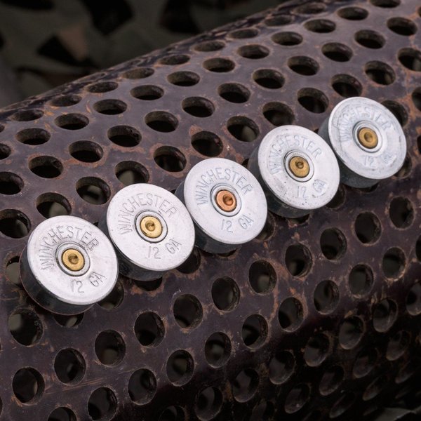 12 Gauge Bullet Magnets - (5pcs) nickel